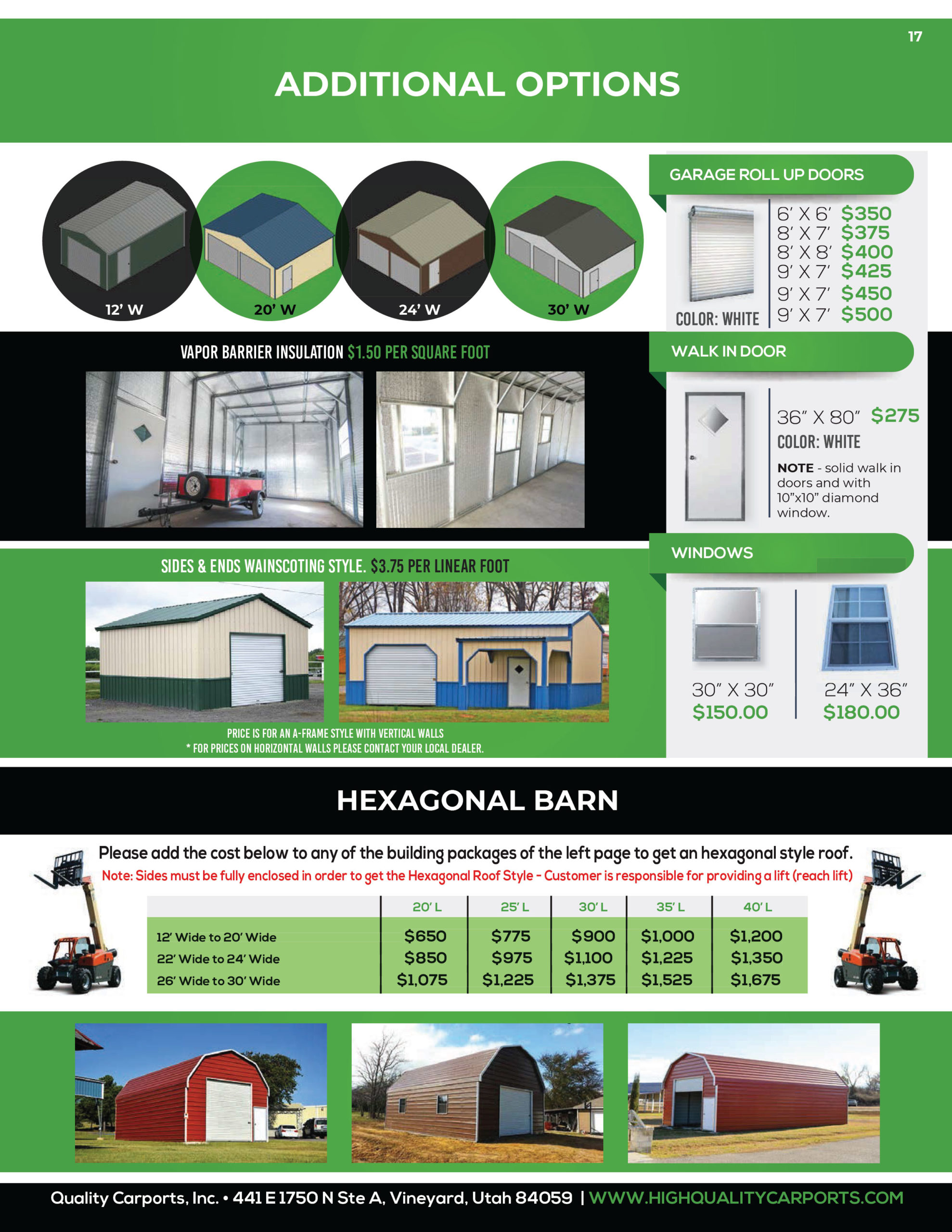 Quality Carports Catalog Quality Carports, Inc