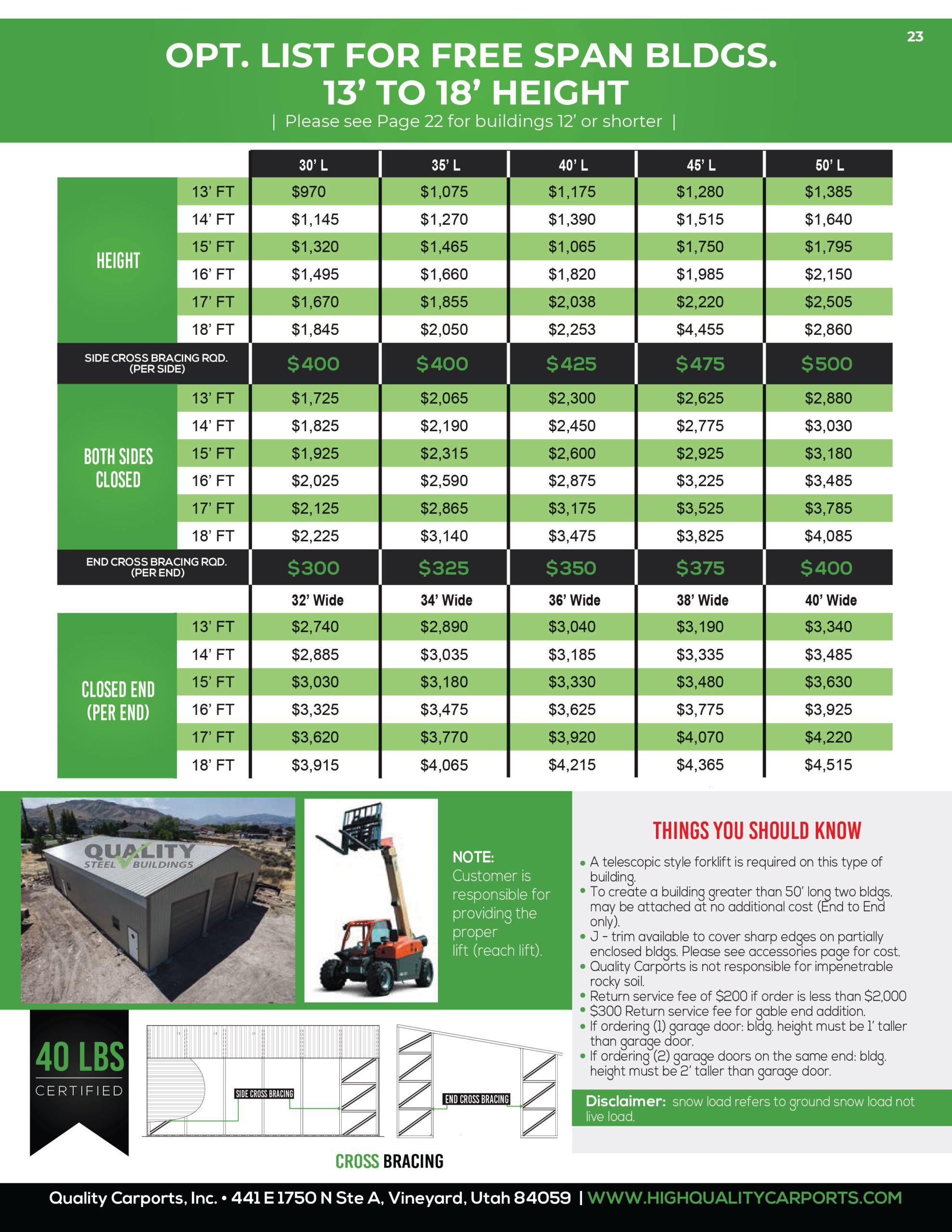 Quality Carports Catalog Quality Carports, Inc