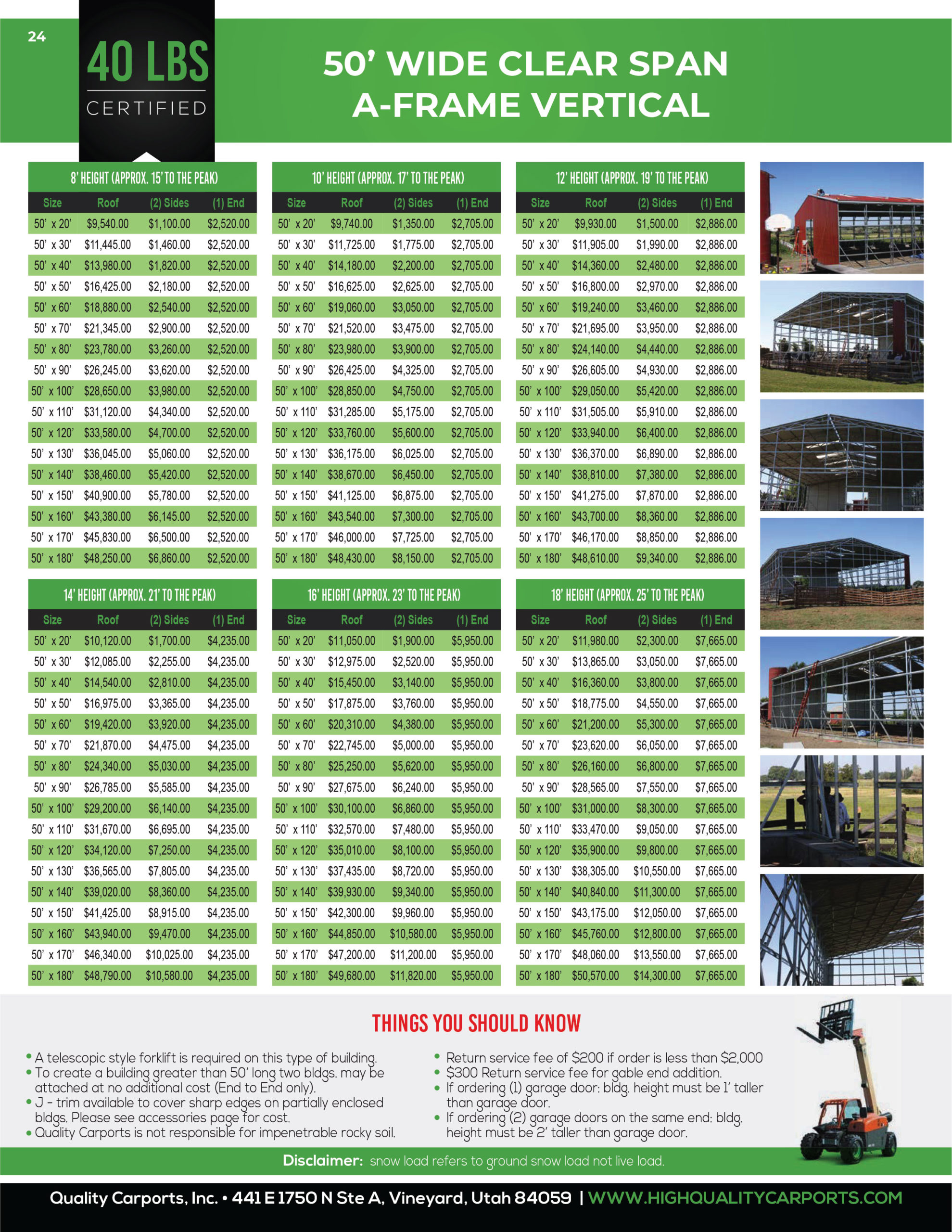 Quality Carports Catalog Quality Carports, Inc