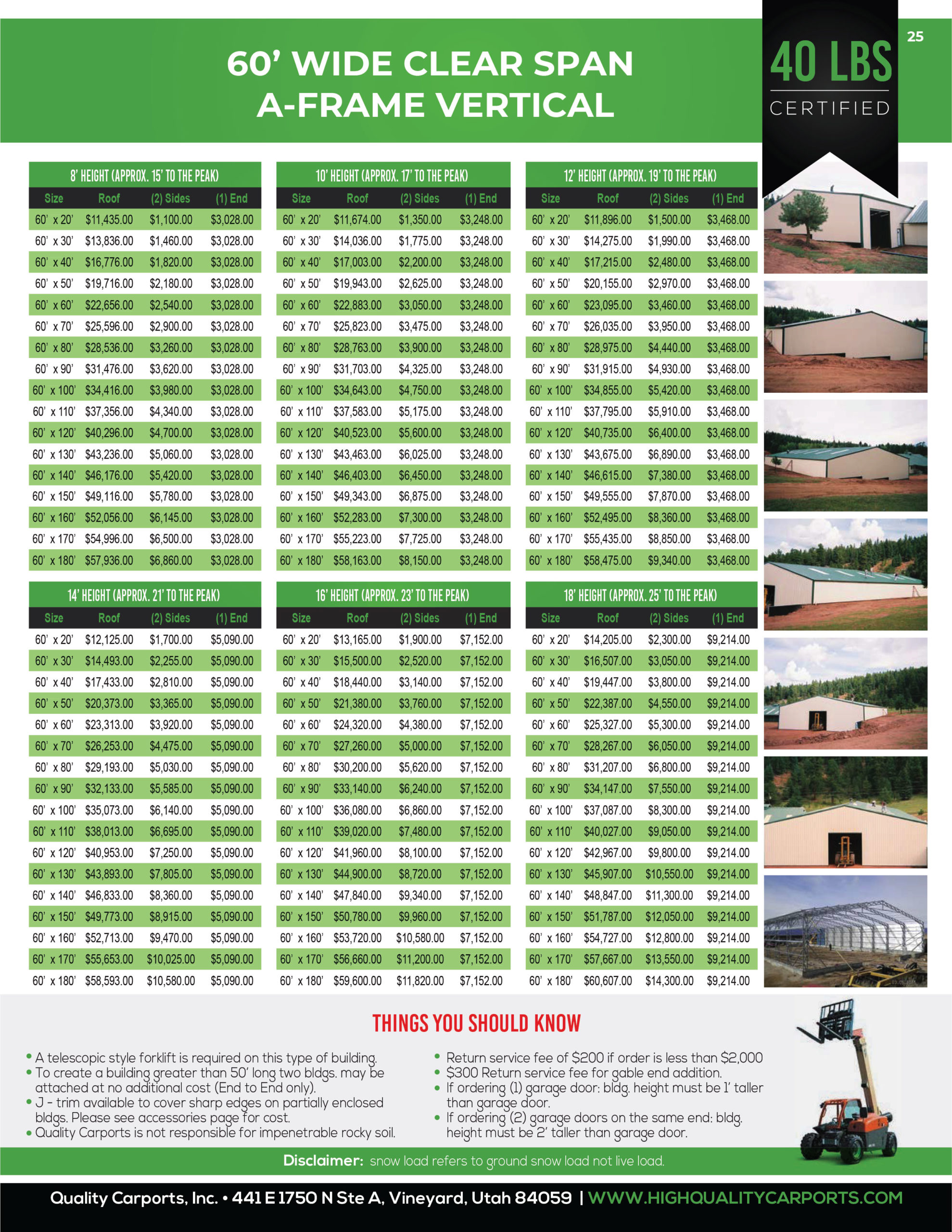 Quality Carports Catalog Quality Carports, Inc